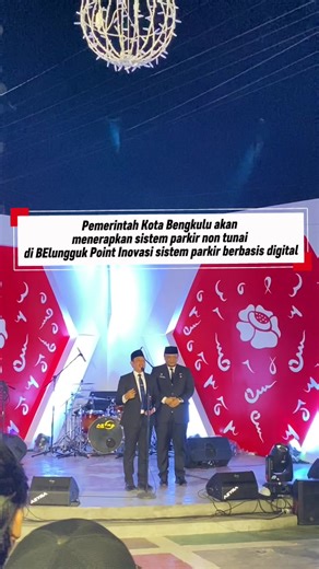 Pemerintah Kota Bengkulu akan menerapkan sistem parkir non tunai di kawasan BElungguk Point Kota Bengkulu. Atau menerapkan Inovasi transaksi berbasis digital. Ayo warga Kota Bengkulu kita dukung besamo.