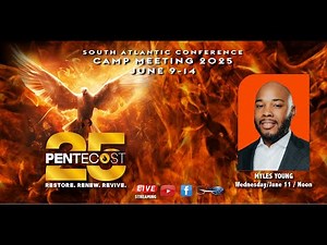 Noon Service | Wednesday June 11, 2025 - Pentecost 25 - SAC Camp Meeting