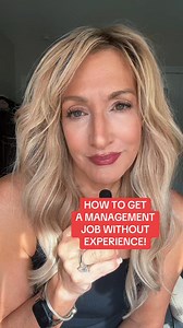 HOW TO GET A MANAGEMENT JOB WITHOUT EXPERIENCE! #management #manager #managerjobs #jobs #jobsearch #jobsearchtips #jobseekers #career #sponsoredad #ad | Work It Daily
