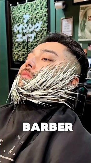 When you Sleep at the Barber chair, This Happens #barber