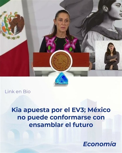 Kia to invest 649 million dollars to produce the EV3 in Nuevo León.