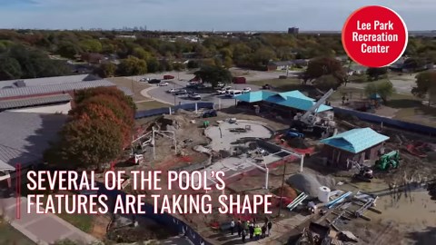 5.3K views · 20 reactions | The new pool at Lee Park Recreation Center is making a splash! Scheduled to open in May 2025, this facility is part of Irving’s bold vision for aquatics and recreation. Stay updated: CityofIrving.org/PlayIrving. | City of Irving, Texas - City Hall | Facebook
