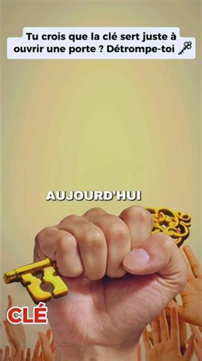 Découvre le pouvoir secret de la clé🗝️#shorts