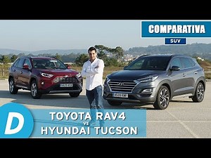Comparativa SUV: Toyota RAV4 Hybrid 2019 vs Hyundai Tucson 2019 | Review en español | Diariomotor