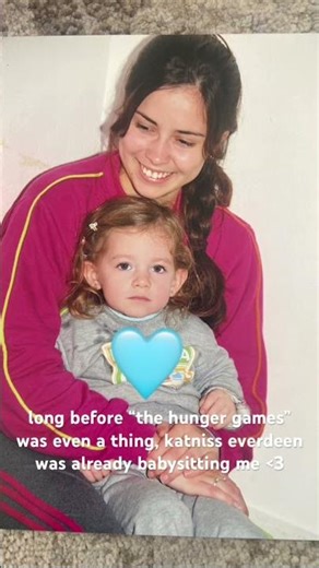 KATNISS EVERDEEN was MY BABYSITTER?? #shorts #thehungergames #katnisseverdeen