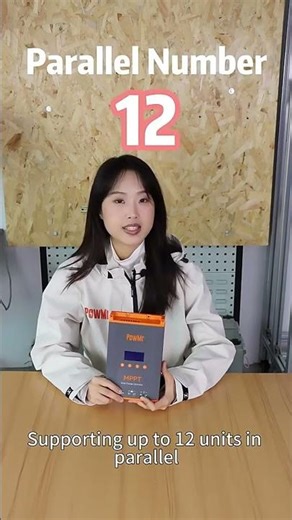 PowMr USA 60A MPPT Solar Charge Controller Can Parallel 12PC