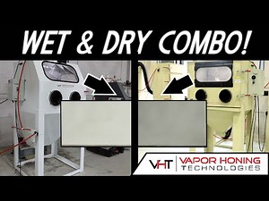 Wet Blasting After Dry Blasting... WILL IT WORK?