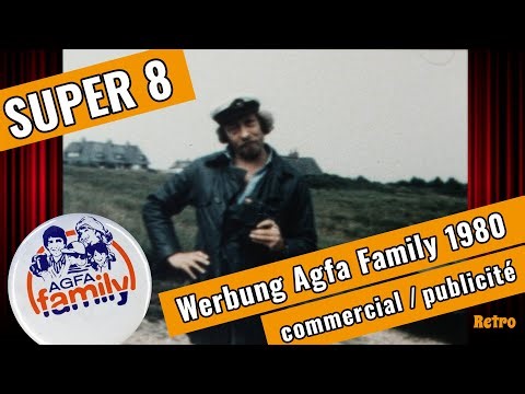 Retro: Agfa Family - advertising film with a German comedian from 1980 #super8