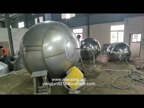 Stainless steel sphere production process!