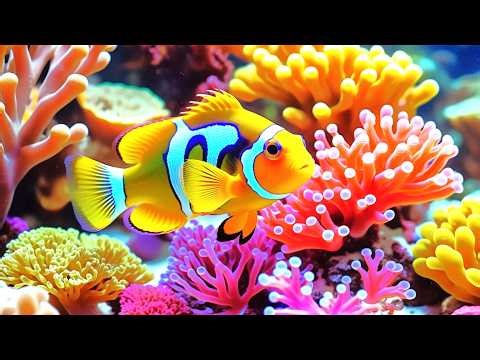 The Best 4K Aquarium - Dive Into The Mesmerizing Underwater Realm, Sea Jellyfish, Coral Reefs . #7