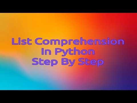 List Comprehension in Python | Complete Tutorial in Marathi | Beginner to Advanced