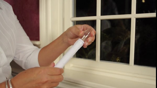 Set of Four Adjustable Height Battery Operated LED Window Candles with Daily Timer Ivory Candle Stick. (Antique Bronze)