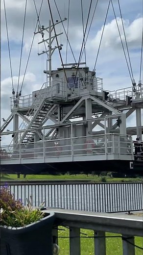 One of the World’s Rarest Ferries – The Rendsburg Transporter Bridge!