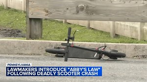 Pennsylvania lawmakers introduce 'Abby's Law' to improve e-scooter safety