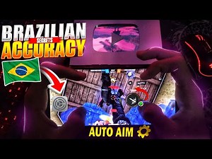 BRAZILIAN🇧🇷PAID 120FPS🔥NO RECOIL SENSI💀AUTO AIM SENSITIVITY😱 100% ALL DEVICE WORKING📱