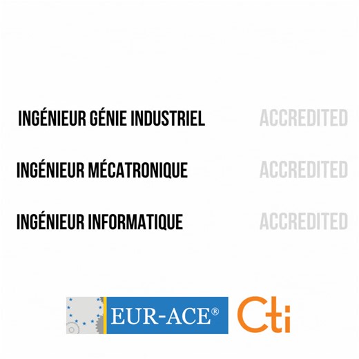 27K views · 103 reactions | Polytech Intl a le plaisir de vous annoncer que la Commission des Titres d'Ingénieurs, CTI-France, nous a accordé l'accréditation Eurace pour toutes les filières d'ingénieur. Un grand merci à toute l'équipe pédagogique.  www.pi.tn #EURACE #mecatronique #génie_industriel #informatique #ingénieur #accreditation | Polytech Intl | Facebook