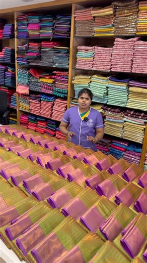 vaira Oosi Mehendi Green Colour ₹600 Whatsapp6383292988 #elampillai #silksaree #trending #silksaree