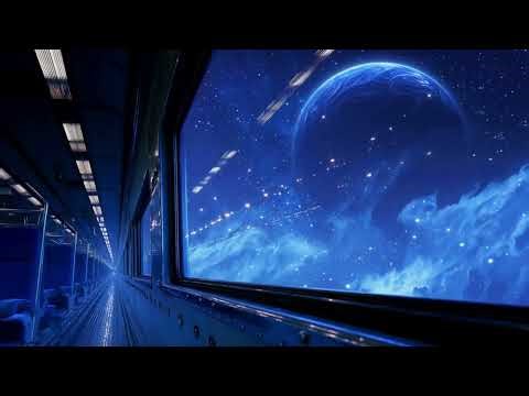3 Hours Deep Sleep Ambient | Drift Through a Dark Blue Planet | Insomnia Relief