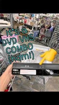 These made things soo convenient for VHS collectors #sony