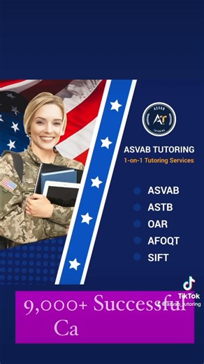 If you need help to prepare for the ASVAB, ASTB, OAR, AFOQT and SIFT Test prep, request a 1:1 tutor now www.asvab-tutoring.com | SOMDWXNEWS