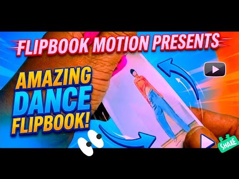 Amazing Dance Flipbook Paper animation #flipbook #Dance