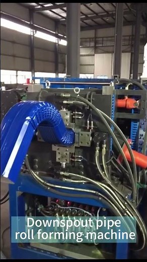 Revolutionize Your Gutter System with Our High-Precision Downspout Pipe Roll Forming Machine