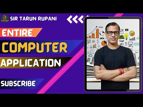 Entire Computer Applications | Computer Applications One Shot | Class 10 ICSE | ‪@sirtarunrupani‬