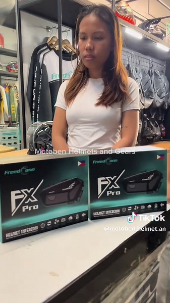 Motoben helmets and gears on TikTok