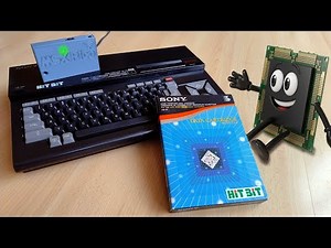 Sony HitBit 75D Reloaded - Das HBI-55- und das MSX Pico-Cartridge kurz vorgestellt