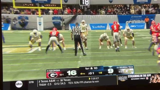 Georgia wins it 16-9 over Georgia Tech. | Now Habersham
