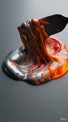When Liquid Metal Mixes With Lava… Watch What Happens 😱