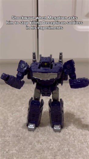 Shockwave is a psycho #transformers