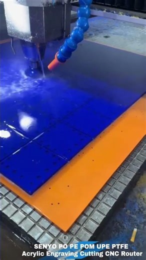 Satisfying Acrylic & Engineering Plastic Engraving machine cnc router✨