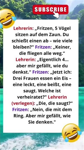 😂 Die lustigsten Witze zum Totlachen #lustig #flachwitz #lachen #witzig #spaß