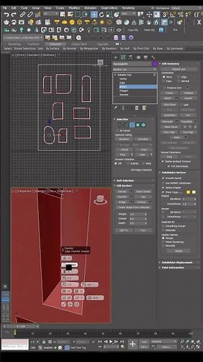 Skill no 77: Creating geometric shelves using 3dsMax!