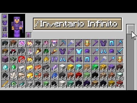 MINECRAFT pero MI INVENTARIO es INFINITO 💼 (STACKS INFINITOS)