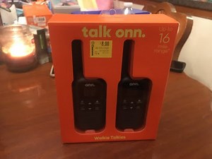 Walmart Clearance Talk Onn Walkie Talkies 100068731