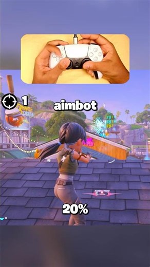 Every elimination = more aim assist 🎯⬆️ #fortnite #shorts