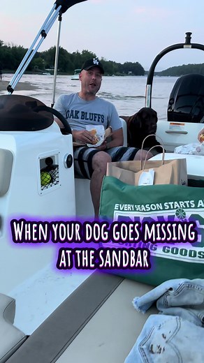 Labrador's Hilarious Food Adventure on a Stranger's Boat
