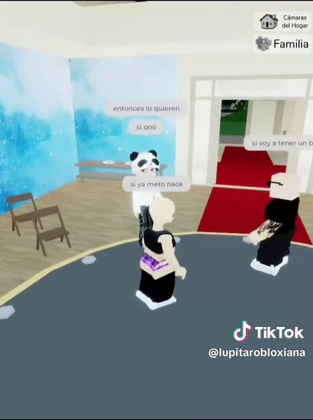 viendo el salón para el baby shower de nuestro niñe🩵 #roblox #brookhaven #parati #robloxfyp #robloxgames