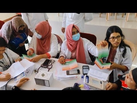 Today, the Hajj Committee Nlg administered vaccination to Hajj pilgrims