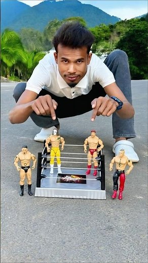 WWE Wrestling Ring Flex set Unboxing