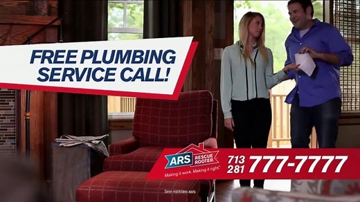 ARS Rescue Rooter $69 Drain Cleaning TV Spot, 'Free Plumbing Service Call'