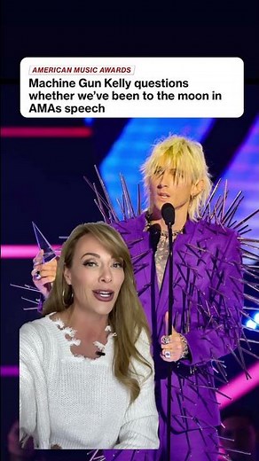 MGK DOESN’T BELIEVE WE’VE BEEN TO THE MOON | Shallon Lester #shorts