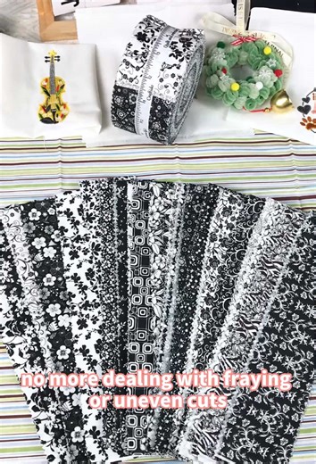 Explore Premium Cotton Jelly Roll for Quilting Projects