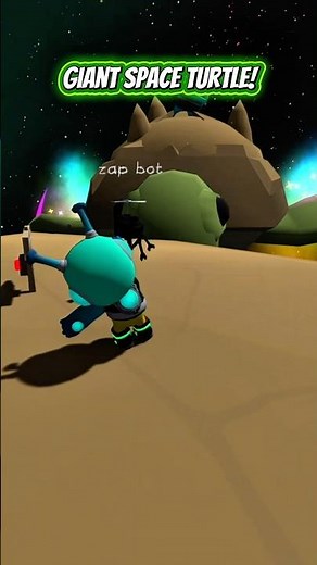 Collect all 7 buttons in Wobbly Life space to unlock the giant space turtle!