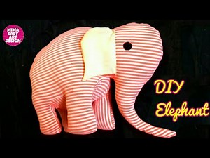 DIY elephant Sewing Project |Handmade craft idea |how to make elefant at home mimaeasyartdesign