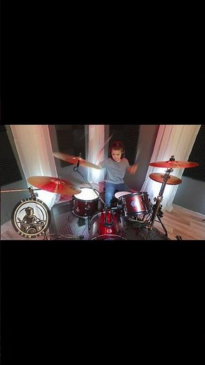 7y/o covers FOO FIGHTERS "I'LL STICK AROUND" #littledrummer #drumcover
