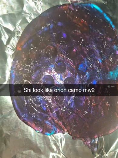 jolly rancher candys melted looks like orion camo from mw2 #dmz #mw2 #cod #game #jollyrancher
