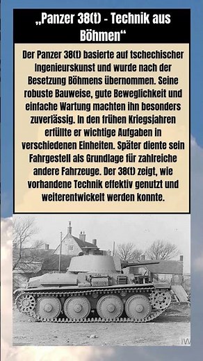 Panzer 38t - Der zuverlässige Panzer der frühen Kriegsjahre